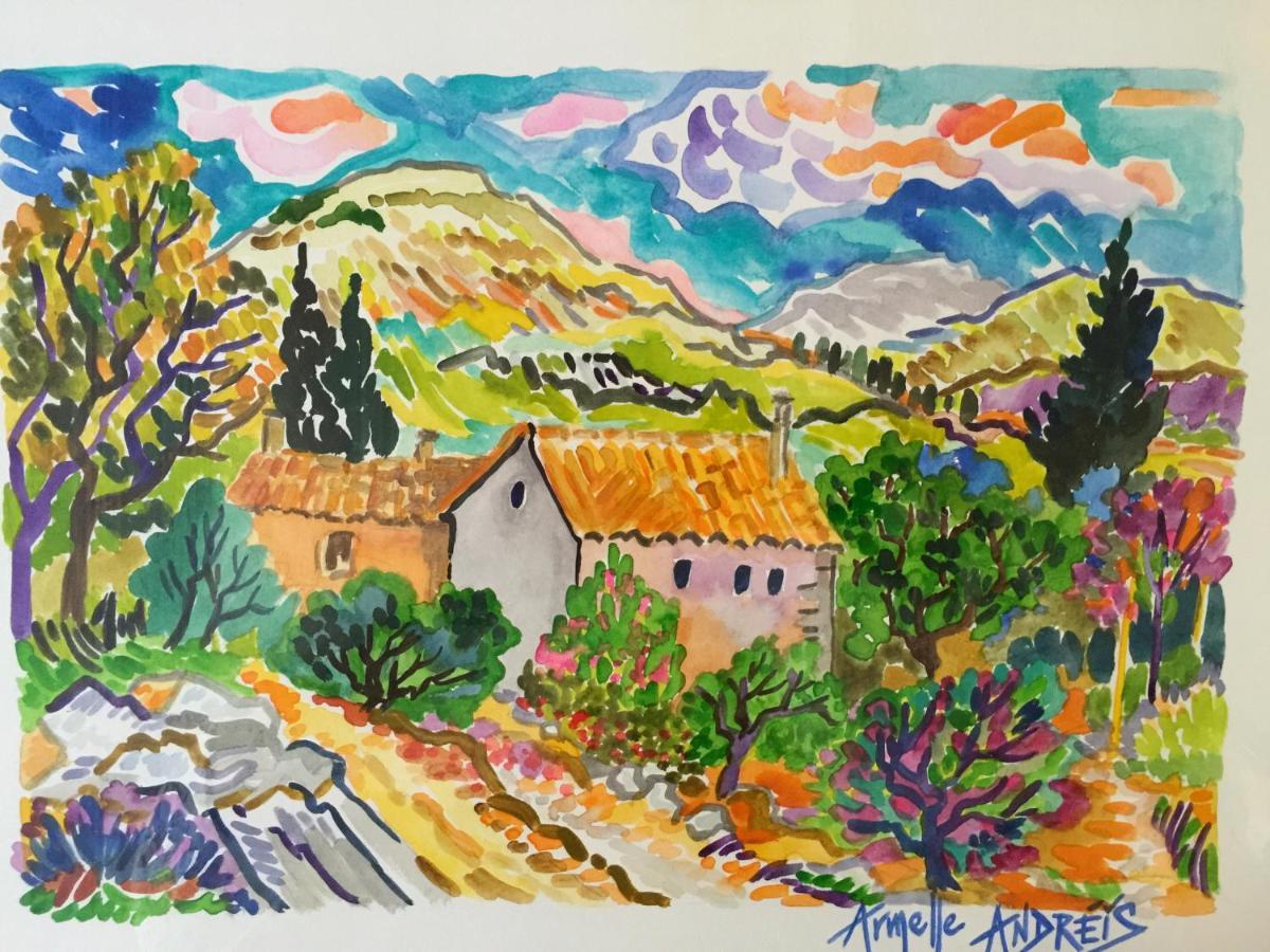 La Maison du Peintre en Provence Mallemort Extérieur photo